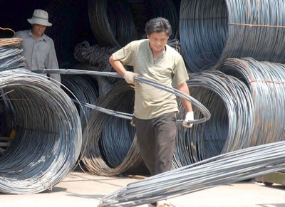 Construction material market is currently facing severe gloom (Photo: SGGP)